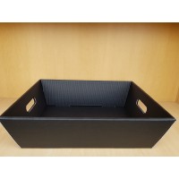 Hamper Tray Medium Black BRU-M-BK